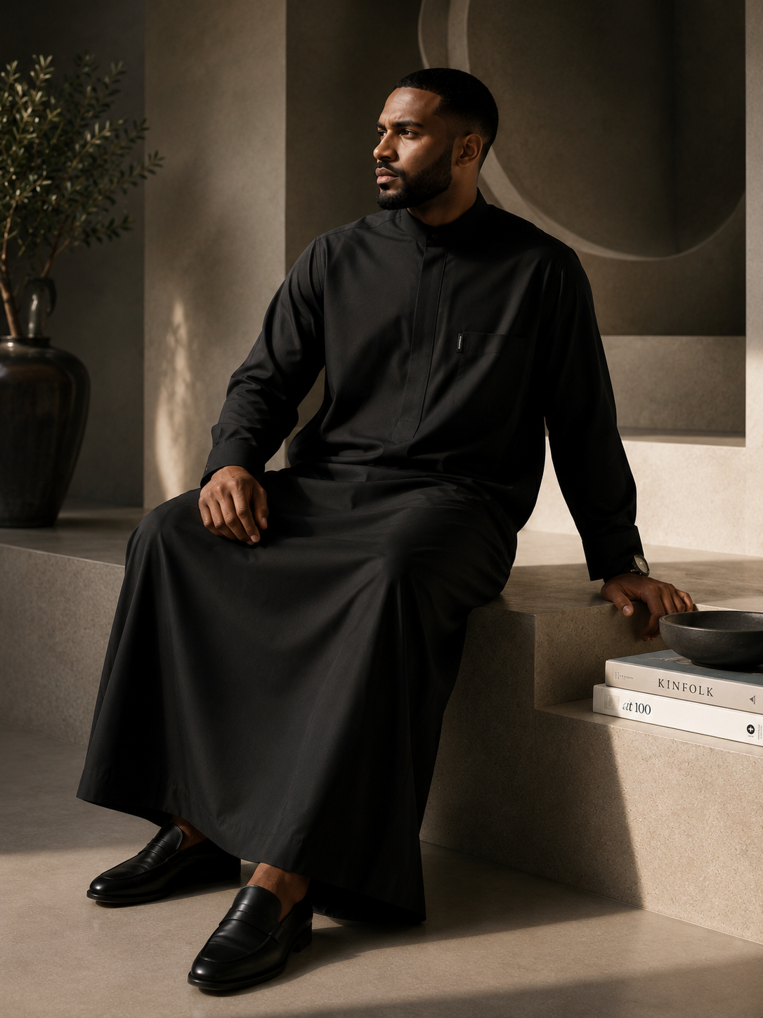 THE STANDARD — Signature Black Thobe