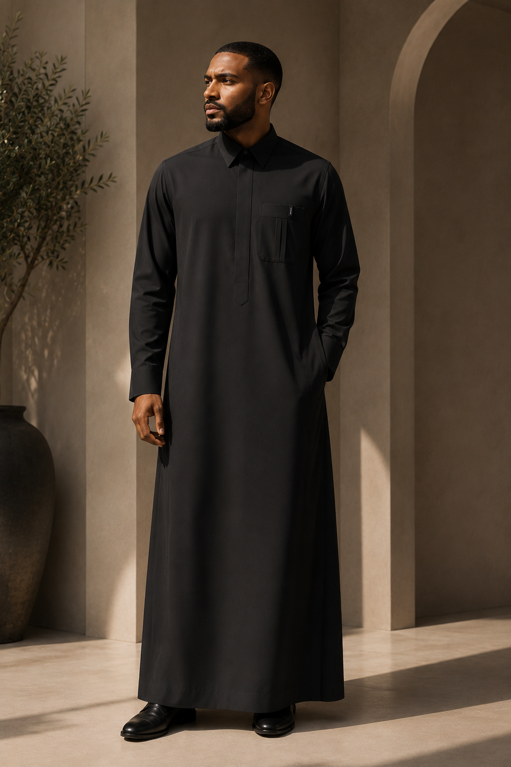 THE STANDARD — Signature Black Thobe