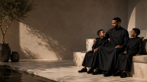 THE STANDARD — Signature Black Thobe